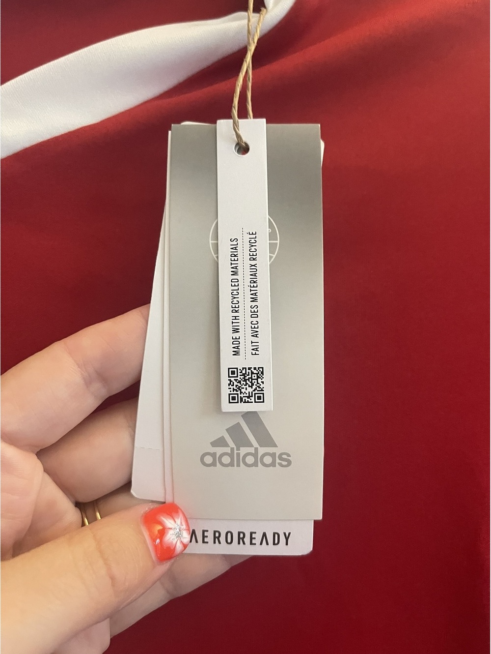 New With Tags | Adidas | XXS | Red Quickset Soccer Athletic Jersey Top